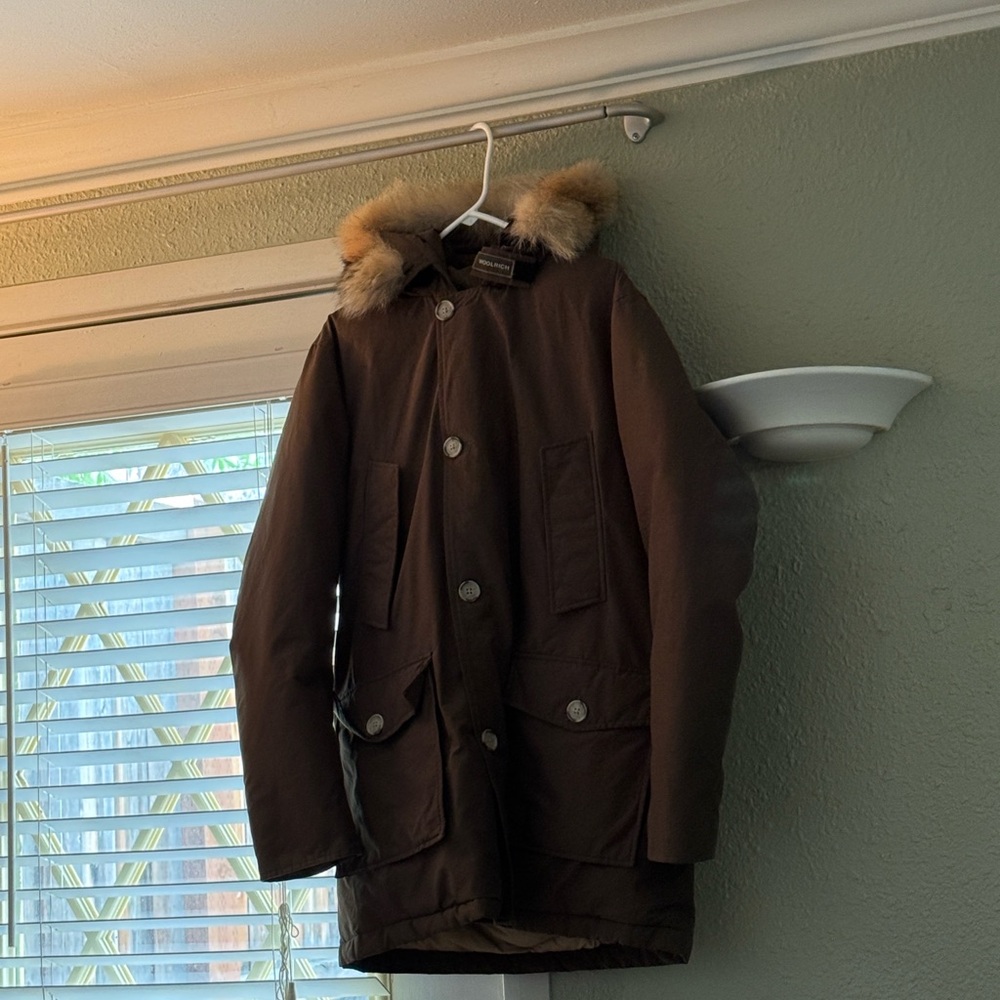 Woolrich Brown Puffer Jacket